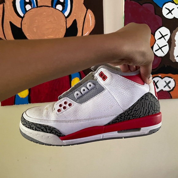 jordan 3’s women size 7/ men size 5 - Picture 4 of 8